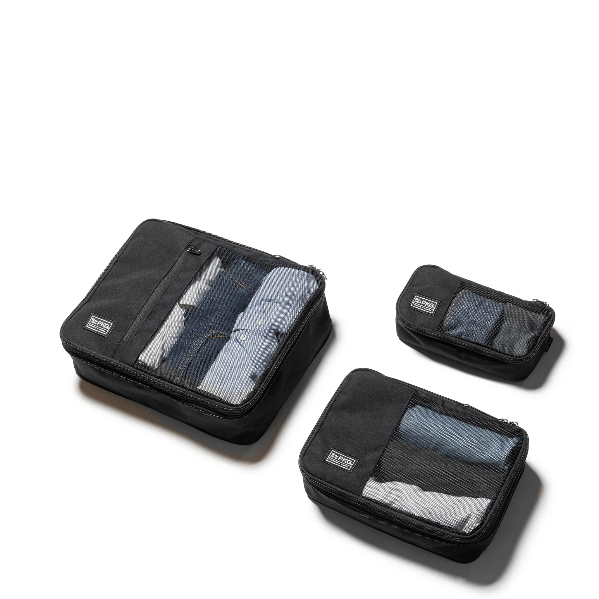 PKG UNION Compression packing cubes - 3 pack