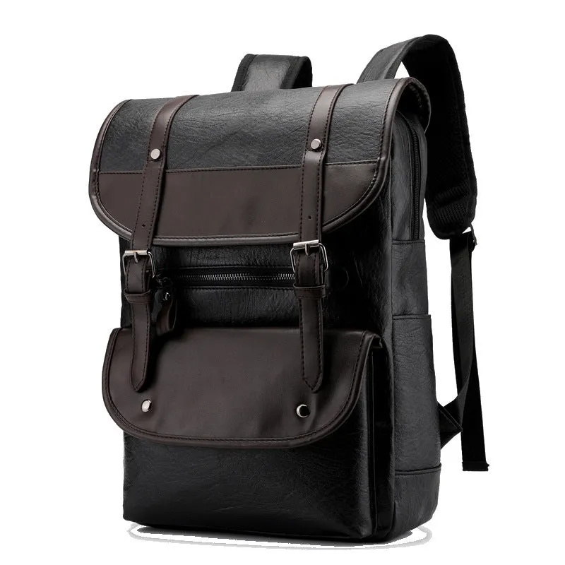 PU waterproof backpack  computer bag