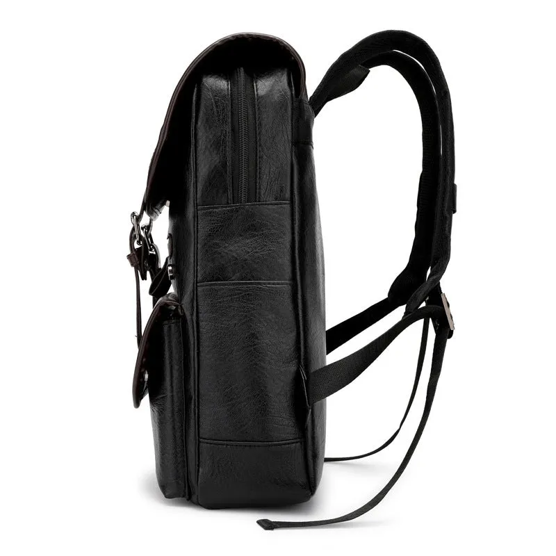 PU waterproof backpack  computer bag