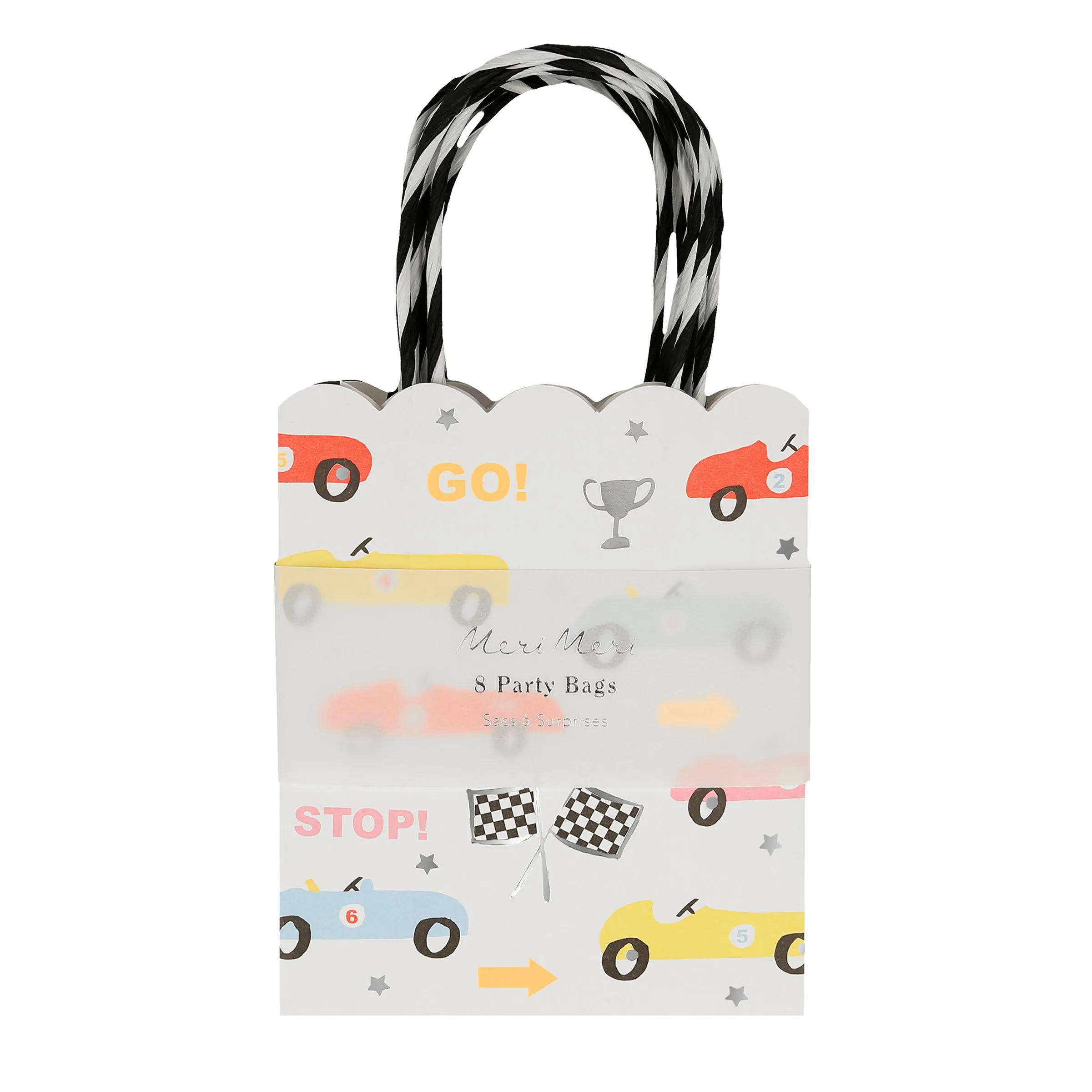 Race Car Party Bags (x 8)