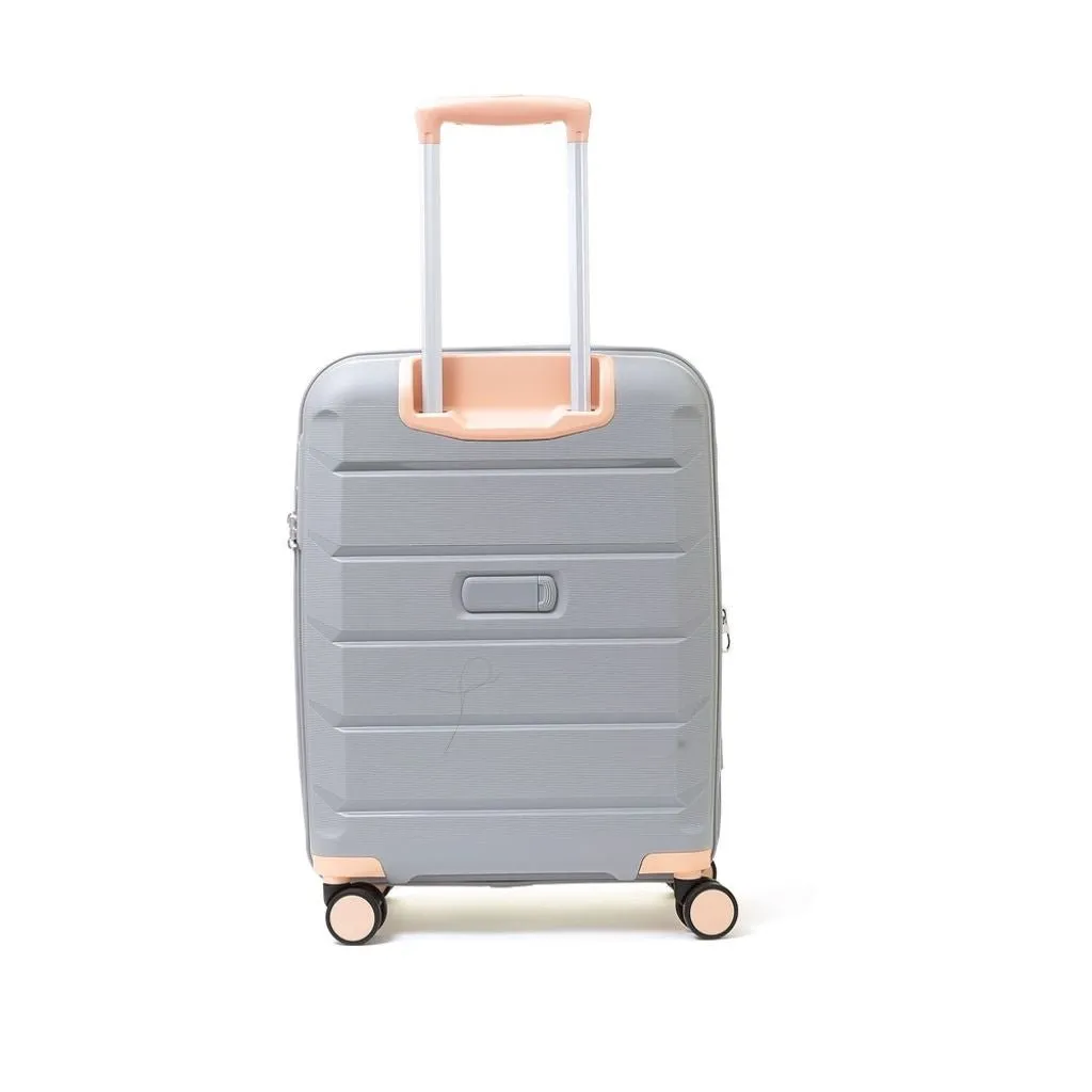 Rock Tulum 3 Piece Set Expander Hardsided Luggage - Grey