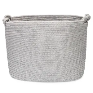 Rope Cube Storage Basket - Gray