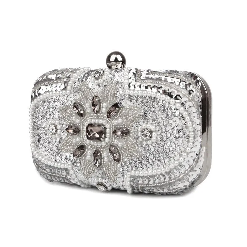 The Isabella Beaded Handbag Clutch - Multiple Colors