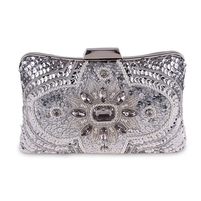 The Isabella Beaded Handbag Clutch - Multiple Colors