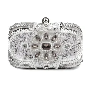 The Isabella Beaded Handbag Clutch - Multiple Colors