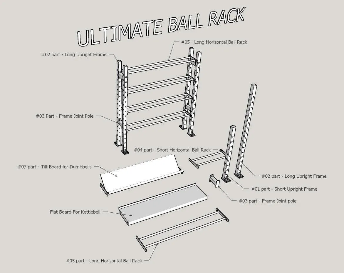 Ultimate Storage Rack - Style 1