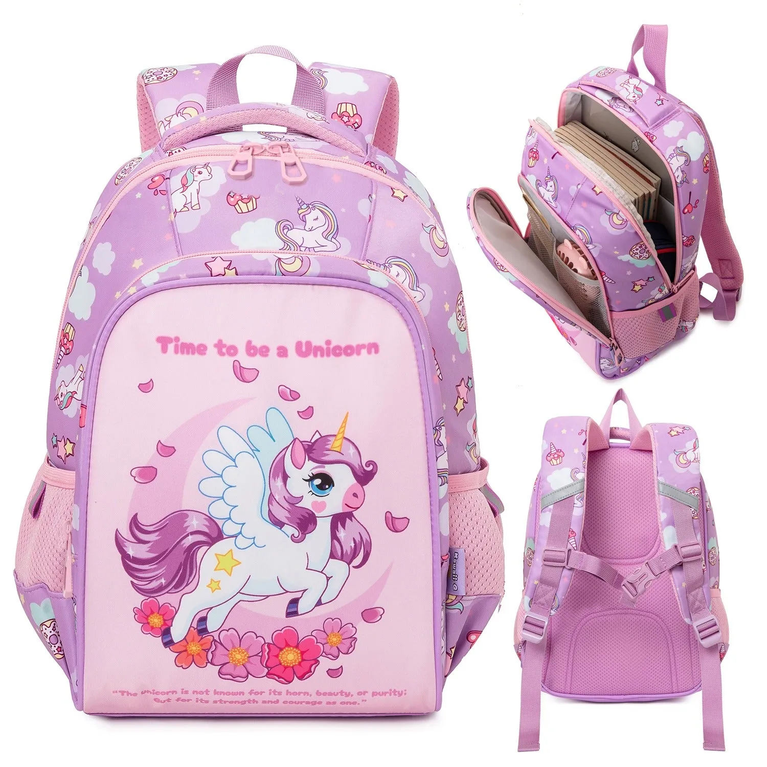 Unicorn School Backpack For Kids