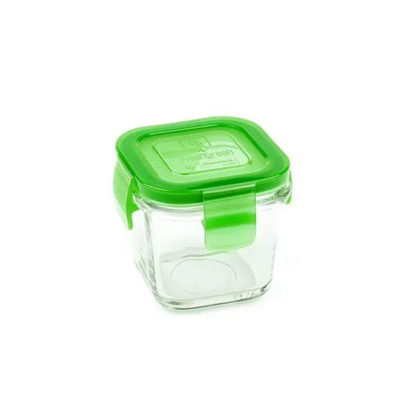 Wean Green Glass Wean Cubes 120ml - Garden