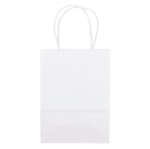 Wholesale Pup-White Paper Bag - 9196