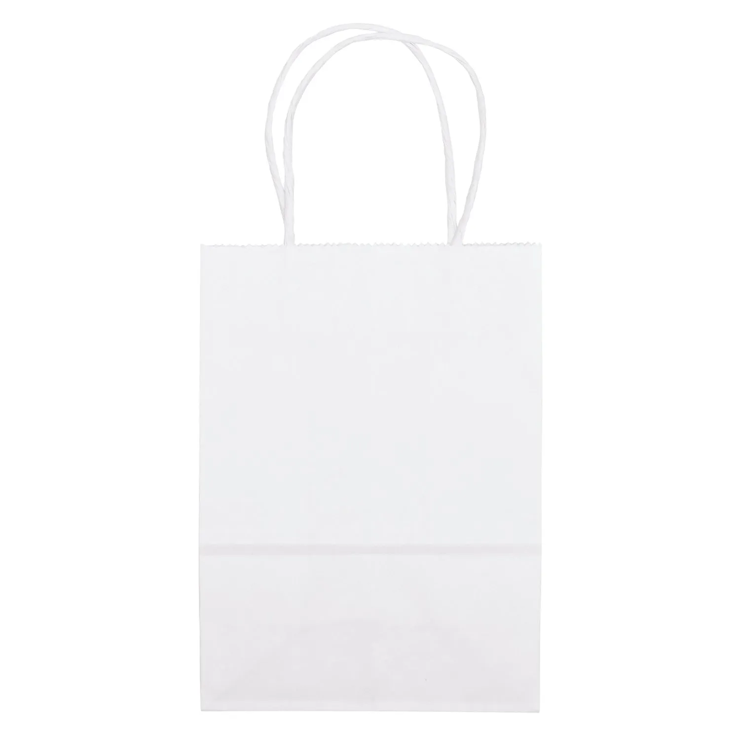 Wholesale Pup-White Paper Bag - 9196