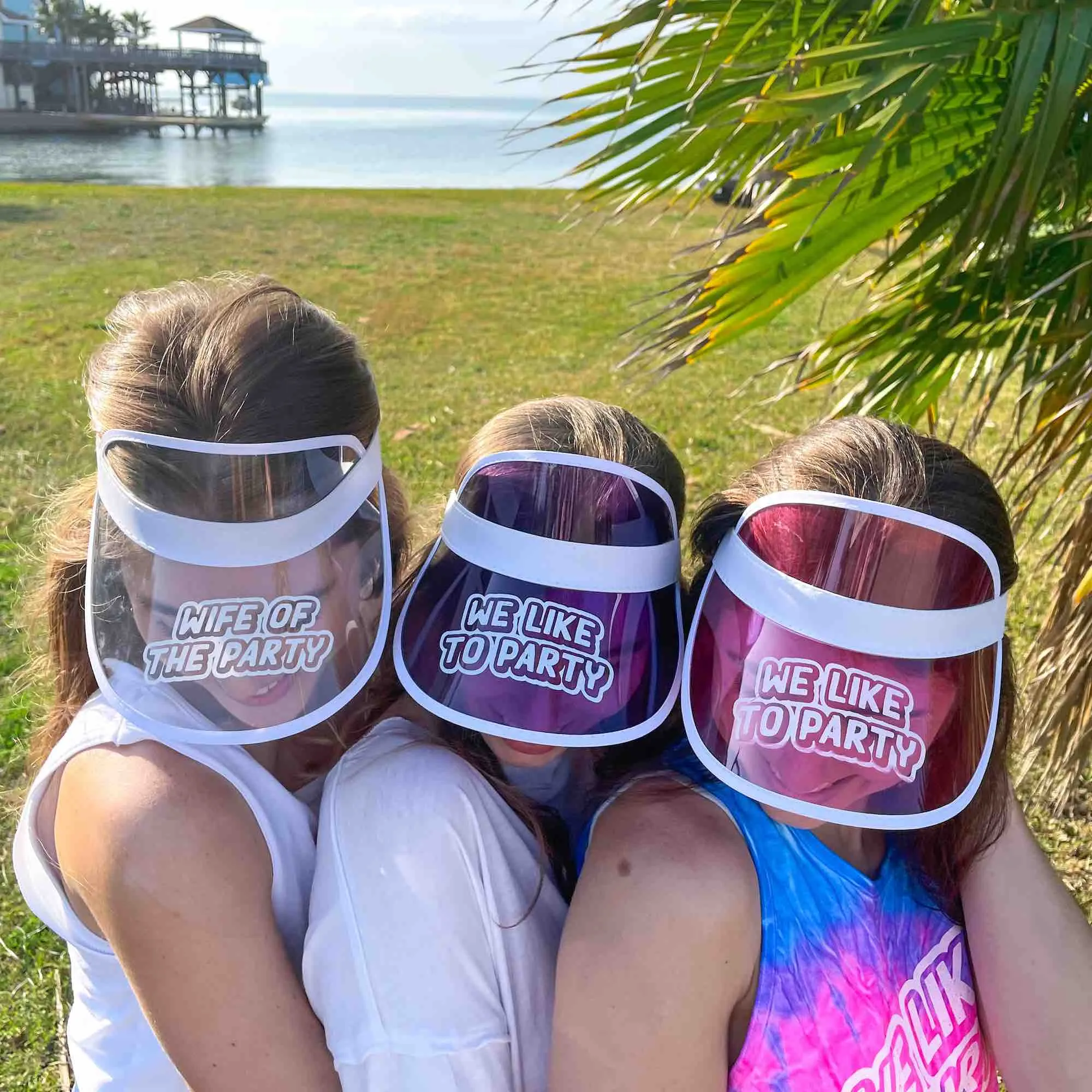 Wife Of The Party Retro Sun Visors