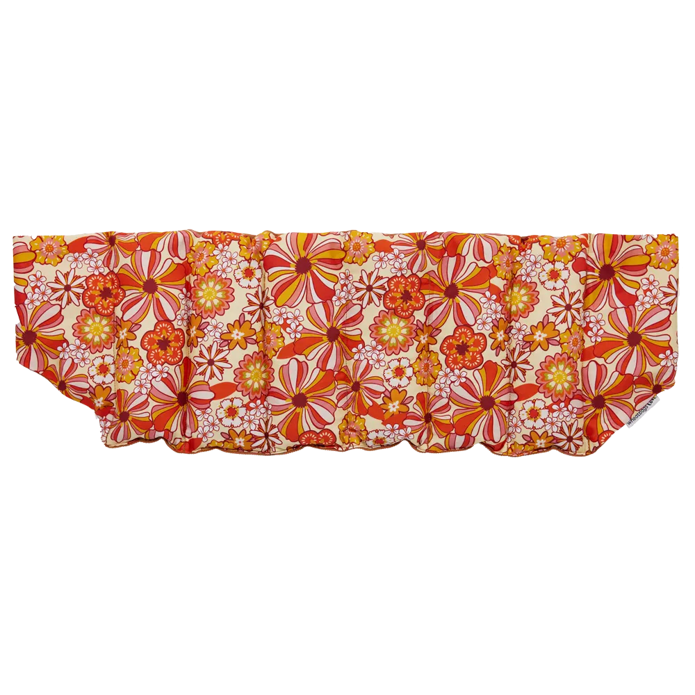 Wrap Around Heat Pack - Groovy Flowers Orange